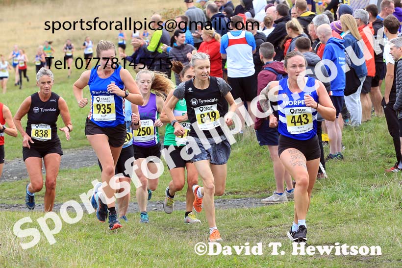 Senior women, 2022 Start Fitness NEHL, Wrekenton. Photo: David T. Hewitson/Sports for All Pics